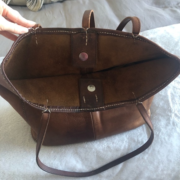 EUC Genuine Leather Tote Bag ๐ค - Picture 5 of 7